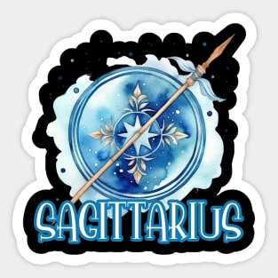 Sagittarius Watercolor Sticker